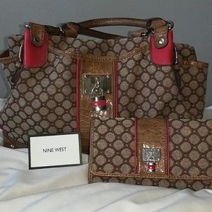 Nine West Bag + Matching Wallet